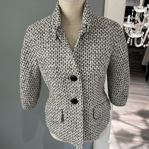 Dana Buchman petite tweed jacket in excellent condition - Picture 4 of 7